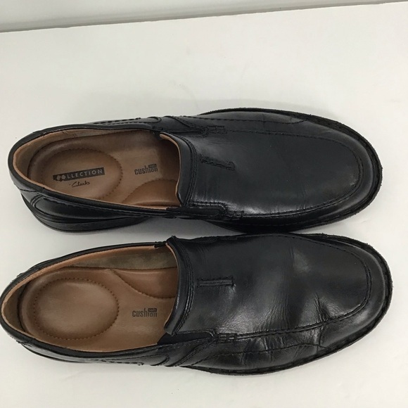 Clark’s Northam Men’s Leather Slip-On Loafer Shoe Black Casual Size 9M main image 7